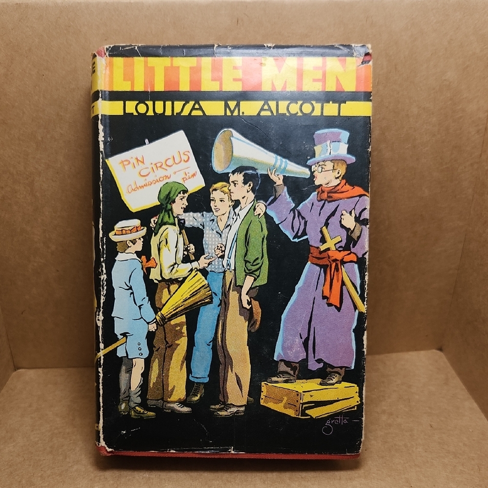 ***SALE 3 for $20*** Little Men by Louisa M. Alcott Hardcover